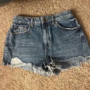 Garage denim shorts